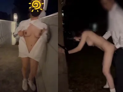 Doggy cô em thích chơi outside khiến em nứng lồn cái lỗ lồn thắt lại